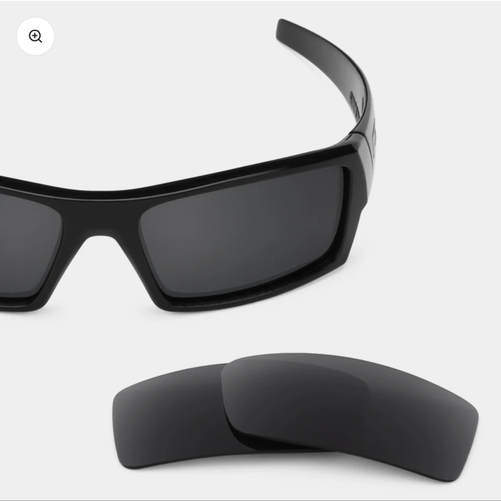 New In Box Gascan Small Polarized Stealth Black Lens